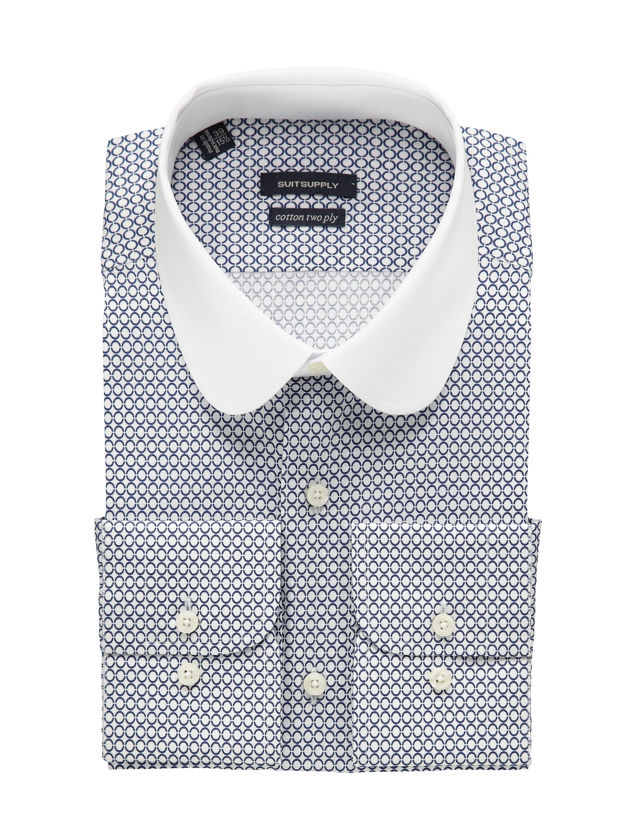Blue Shirt Single Cuff H4237 | Suitsupply Online Store