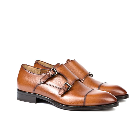 Light Brown Double Monk Strap Fw151137 | Suitsupply Online Store