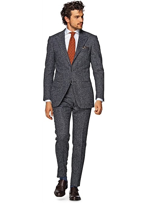 Suit Grey Stripe Washington P3933i | Suitsupply Online Store