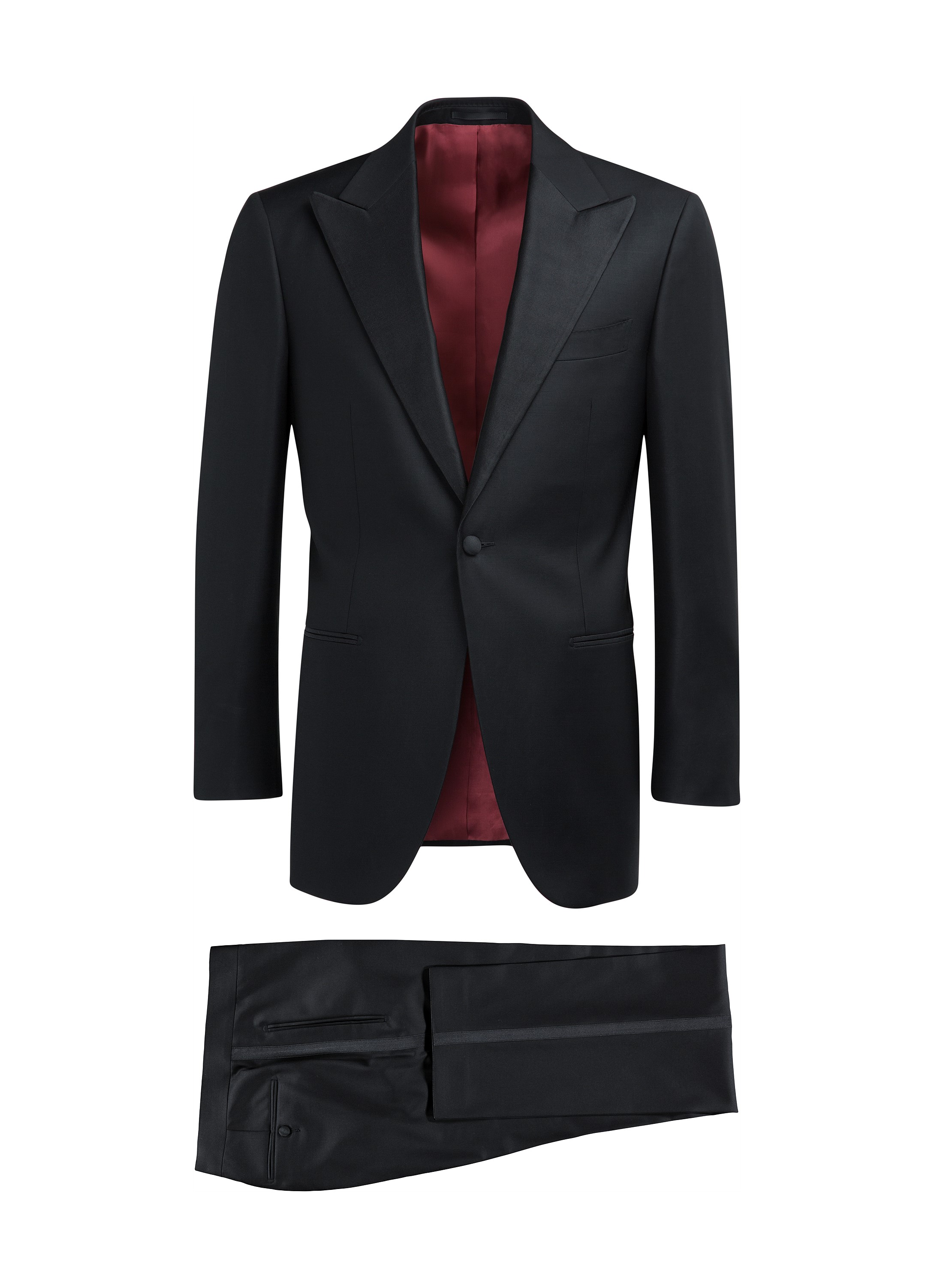 Suit Black Plain Tuxedo P1109ae | Suitsupply Online Store