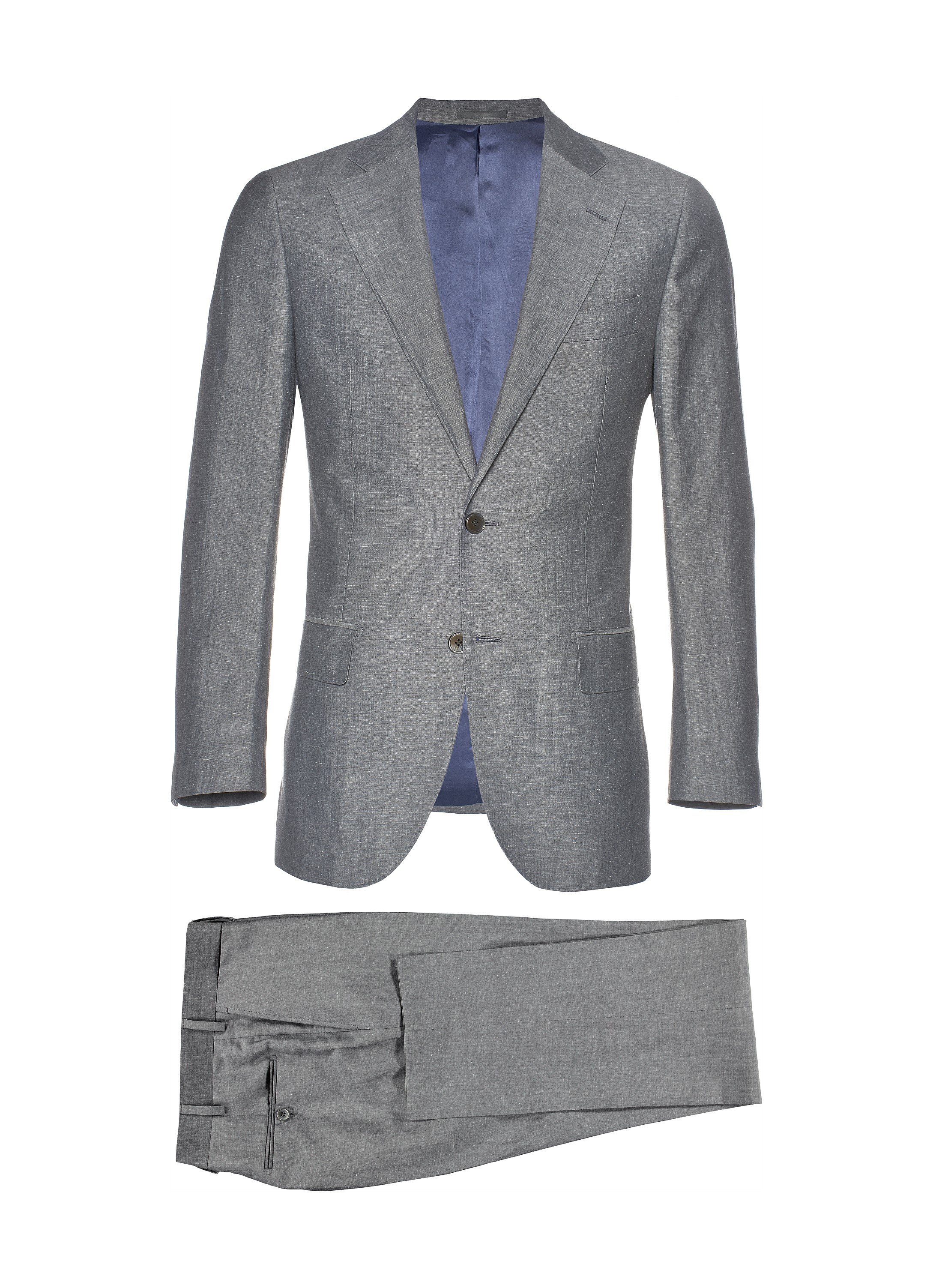 Suit Grey Plain Lazio P3570i | Suitsupply Online Store